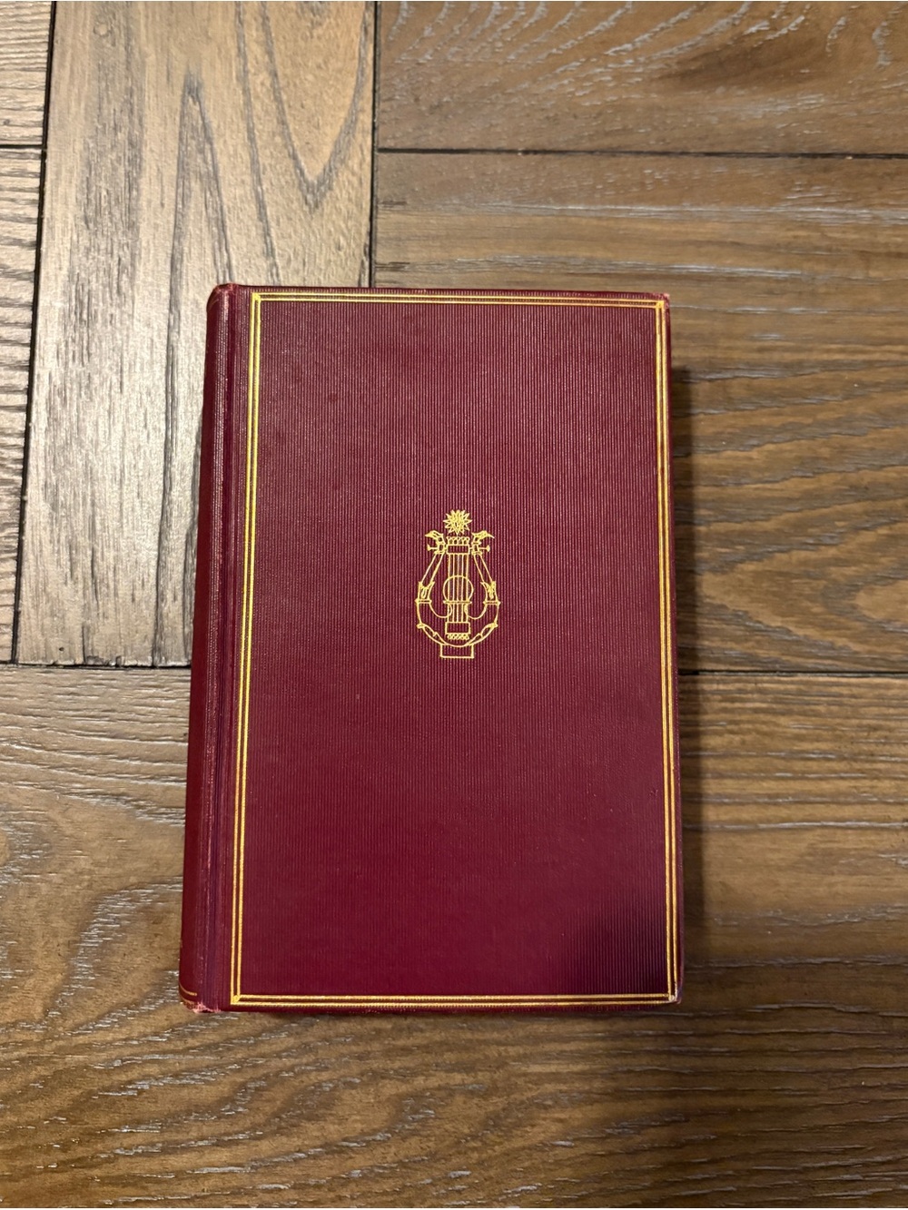 Lowell's Complete Poems Cabinet Edition 1904
Red leather cover